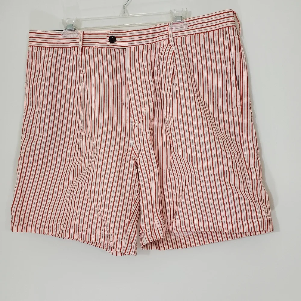 Banana Republic Cotton/Linen Striped 7